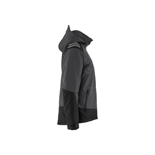 VINTERJACKA 47502513 SOFTSHELL LÄTTFODRAD MÖRKGRÅ/SVART 4XL