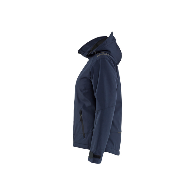 VINTERJACKA 47512513 SOFTSHELL LÄTTFODRAD DAM BLÅ/VGUL XXXL