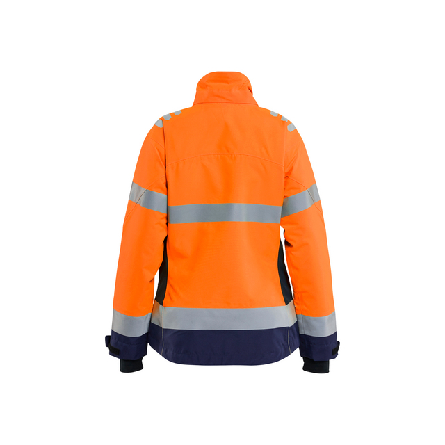 VINTERJACKA 4762 1977 DAM LÄTT FODRAD VARSEL VORANGE/BLÅ XXXL