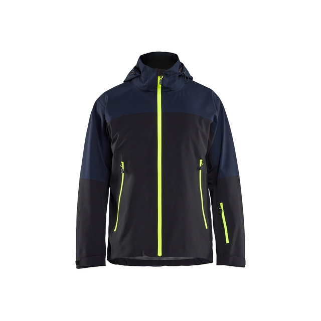 SKALJACKA 4980 1916 STRIKER STRETCH BLÅ/VARSELGUL L