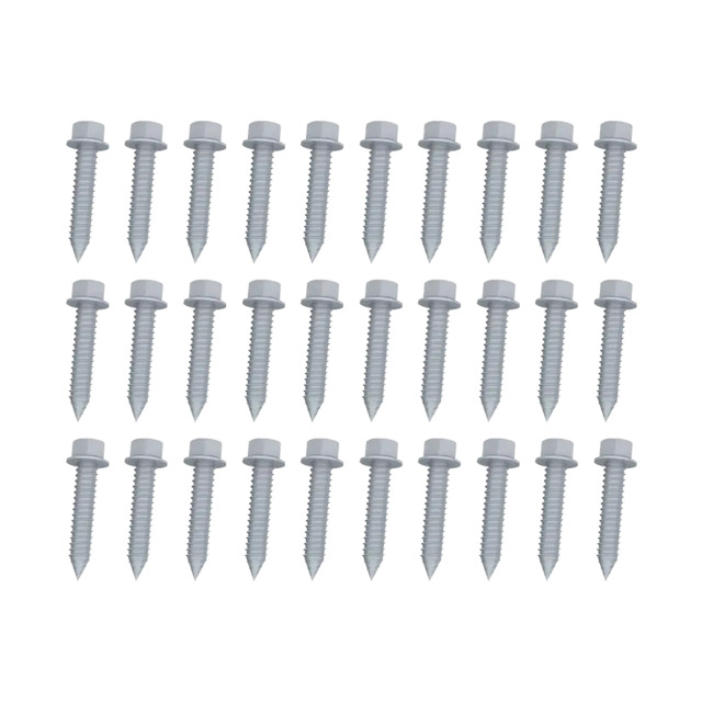 MONTERINGSSATS TRÄSKRUV 30ST 30ST TRÄSKRUV 6,3X38MM CUT | Beijerbygg Byggmaterial