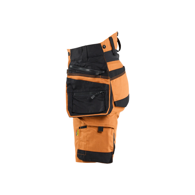 HANTVERKSSHORTS MED STRETCH DAM ROST/SVART C32