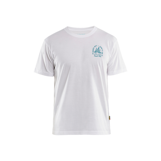 T-SHIRT BLÅKLÄDER BEACH CLUB VIT L