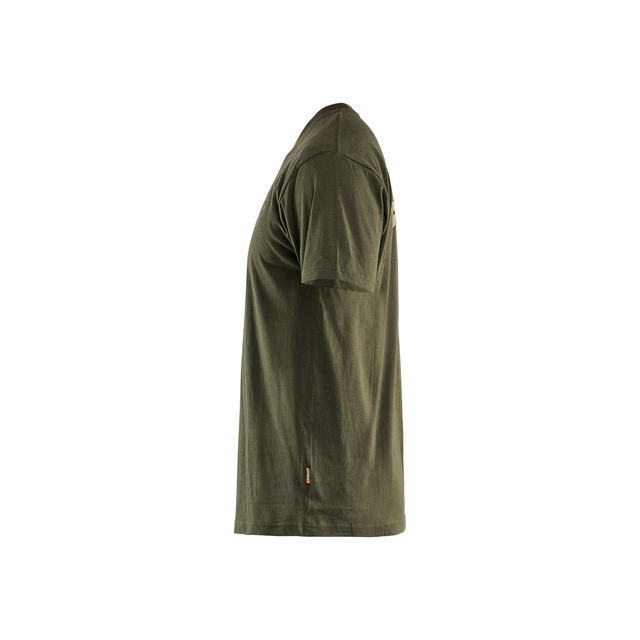 T-SHIRT GRIT FLAG SKOGSGRÖN M