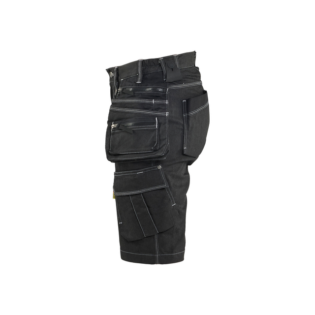 HANTVERKSSHORTS 7992 1141 STRETCH X1900 DAM SVART C38