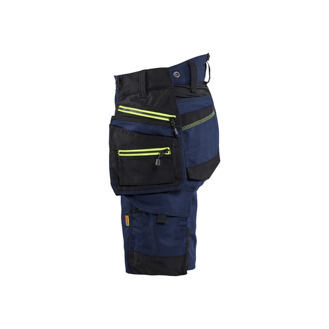 HANTVERKSSHORTS 7175 1149 DAM STRETCH MARIN/VARSELGUL C34 | Beijerbygg Byggmaterial