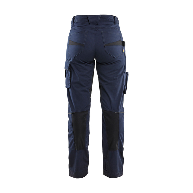 SERVICEBYXA 7195 1330 STRETCH DAM MÖRK MARINBLÅ/SVART D25