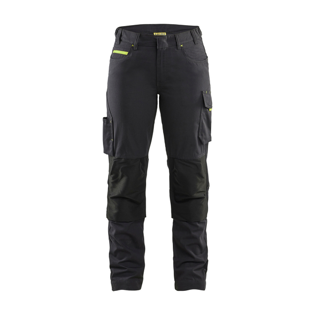 SERVICEBYXA 7195 1330 STRETCH DAM SVART/VARSELGUL C48