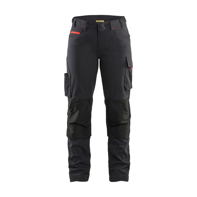 SERVICEBYXA 7195 1330 STRETCH DAM SVART/RÖD C50