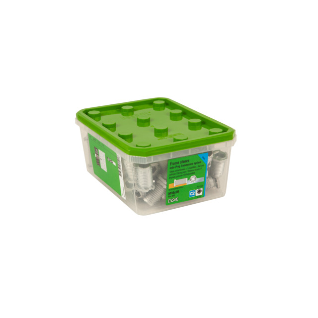 KARMHYLSA INDU-PROG ZINKLEGERING 28MM 60ST