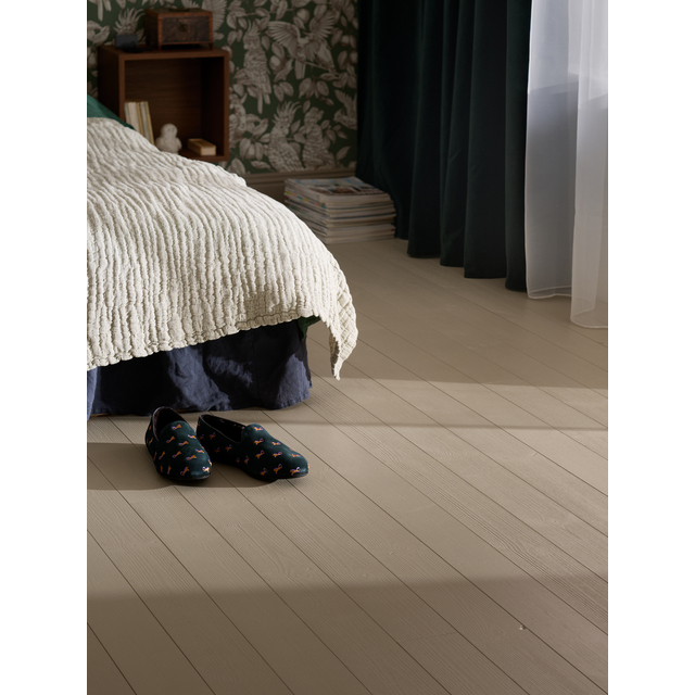 FURUGOLV TRADITION 14X117X3900 3,43M2/PKT  BEIGE LEVA