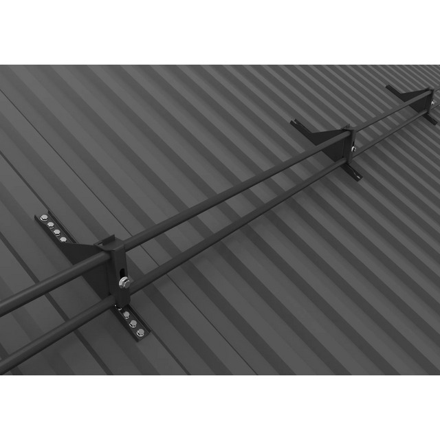 SNÖRASSKYDD FÖRENKLAT SNÖGLIDHIND PLÅTTAK SVART 2,3M