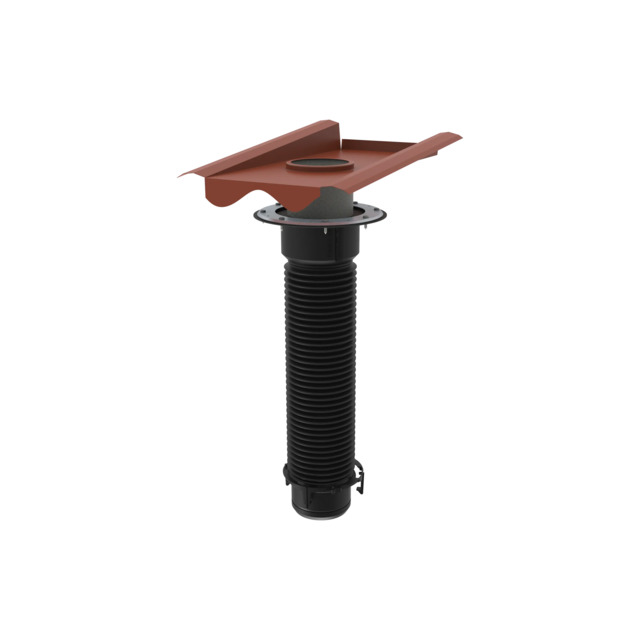 AVLOPPSLUFTARE  TJB I PLAST 2-KUP LERTEGEL T-RÖD