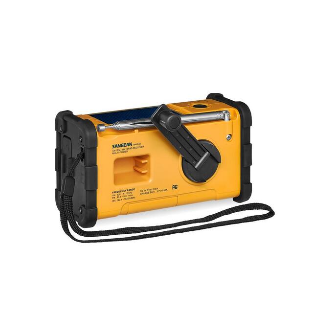 SANGEAN SOLAR POWER FM/AM FM/AM-RADIO, FICKLAMPA, MMR88
