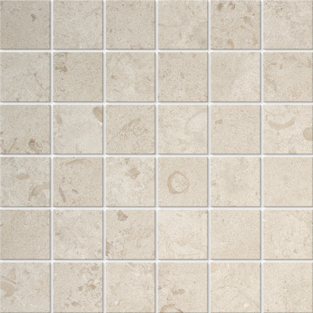 GRANITKERAMIK J0505 NORRVANGE IVORY BRICMATE 48X48MM