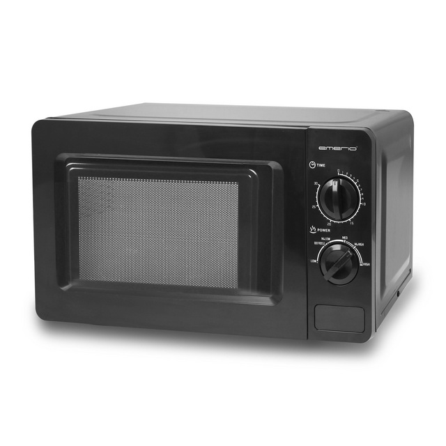 Produktbild föreställande artikeln MIKROVÅGSUGN SVART M W-124745 700W från kategorin Hushållsapparater