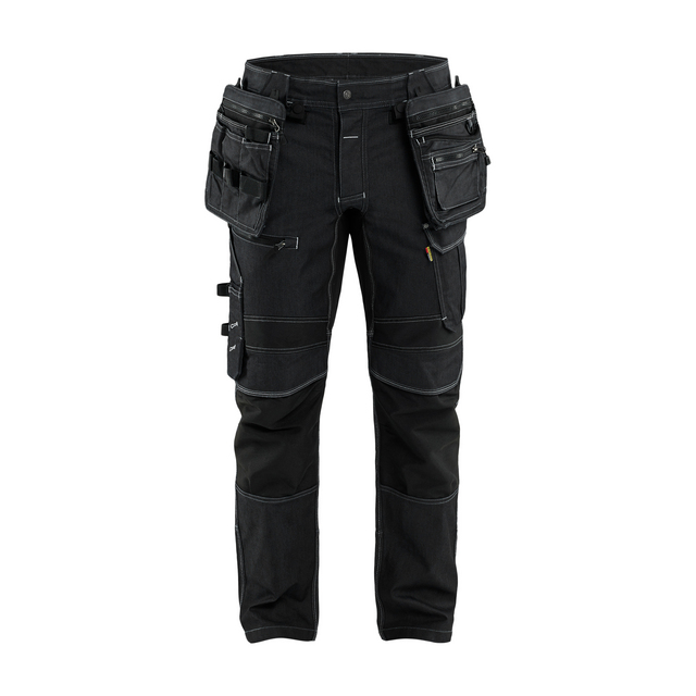 HANTVERKSBYXA 1980 114 TOOLRIG STRETCH SVART C46 | Beijerbygg Byggmaterial