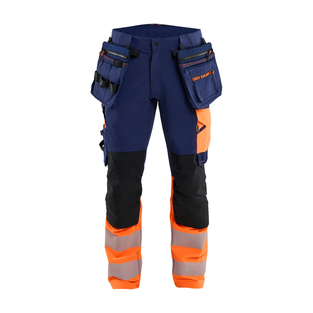 VARSELBYXA 1145 1648 TOOLRIG MARINBLÅ/VARSELORANGE C58 | Beijerbygg Byggmaterial
