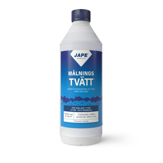 MÅLNINGSTVÄTT 1L FÖR TVÄTT AV FASADER INFÖR OMMÅLNING