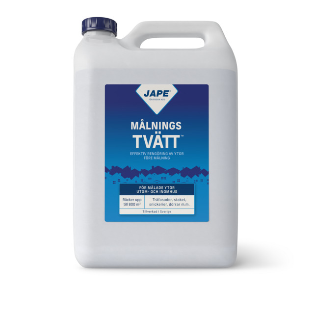 Produktbild föreställande artikeln MÅLNINGSTVÄTT 5L FÖR TVÄTT AV FASADER INFÖR OMMÅLNING från kategorin Rengöringsmedel