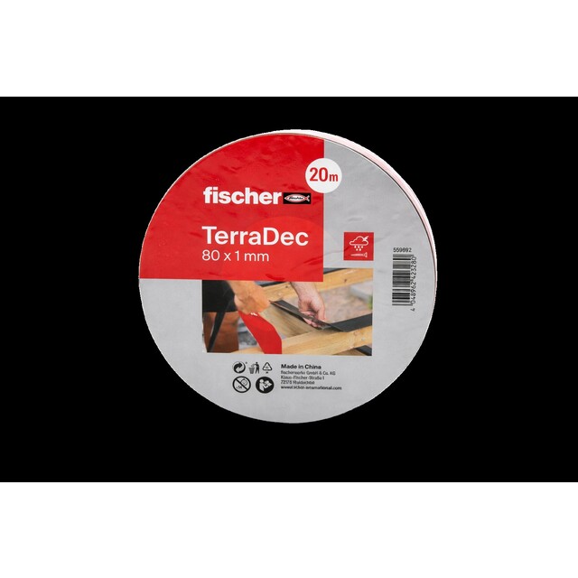 Produktbild föreställande artikeln SKYDDSTEJP FTA-RT SVART SJÄLVHÄFTANDE 80X1X20000MM från kategorin Övriga Tejp och fogband