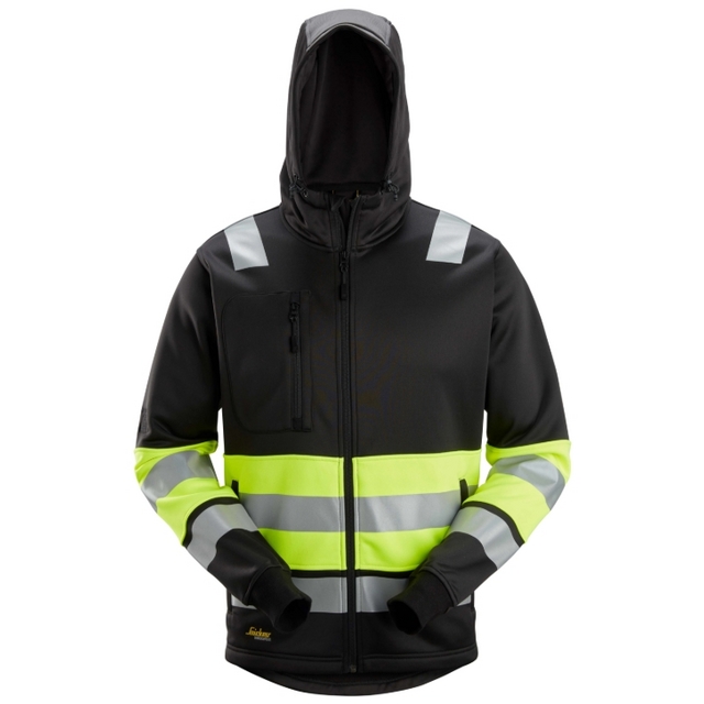 JACKA MED HUVA KL 1 SVART/VARSELGUL STL XXL | Beijerbygg Byggmaterial