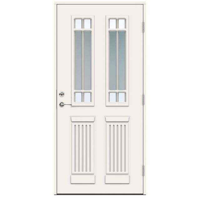 YTTERDÖRRSSET SCOTT VIT NCS S 0502-Y 105MM KARM 10X21H | Beijerbygg Byggmaterial