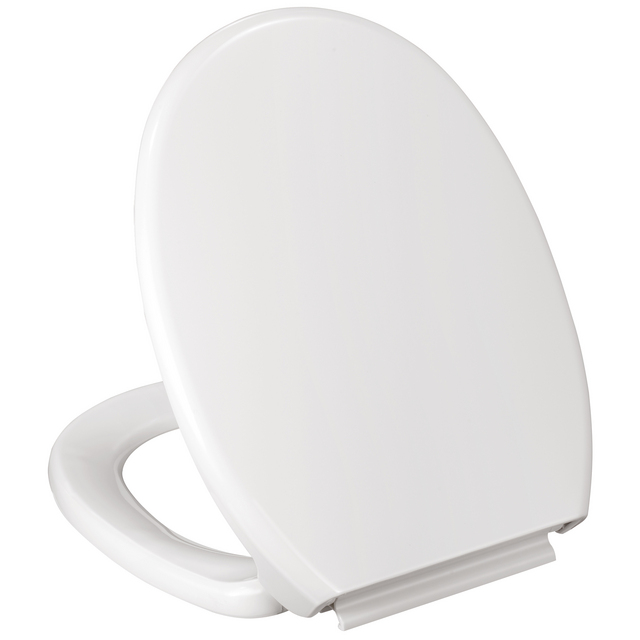 WC-SITS ADORA BASIC UNIVERSAL SOFT-CLOSE PP VIT 18044.20 | Beijerbygg Byggmaterial