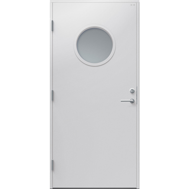 YTTERDÖRR ROSA GLAS VIT 10X21 V | Beijerbygg Byggmaterial