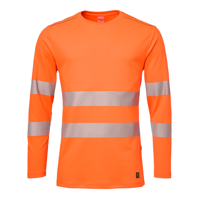 T-SHIRT 281 LS TOP SWEDE VARSELORANGE XXL