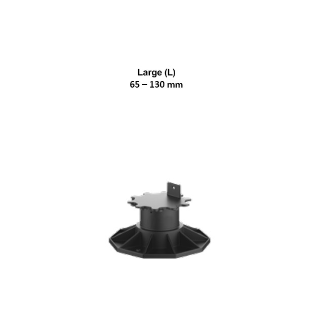 TERRASSFOT RAW L 65-130MM JUSTERBAR | Beijerbygg Byggmaterial