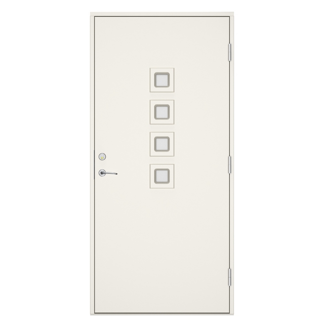 YTTERDÖRRSSET LOFOTEN VIT NCS S 0502-Y 105MM KARM 10X20H