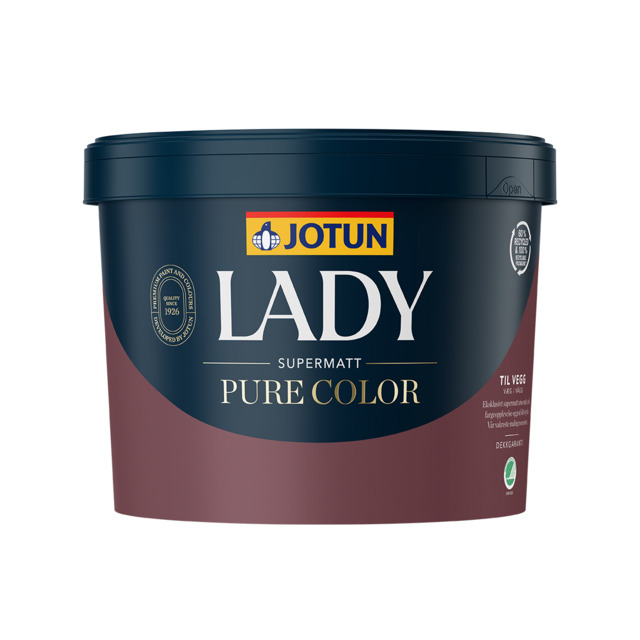 LADY PURE COLOR C-BAS 9 L INKL BRYKOSTNAD