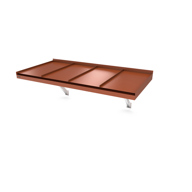 ENTRÉTAK MODERN FLAT CONS.SEAM BRUNRÖD D1155 B2000 | Beijerbygg Byggmaterial