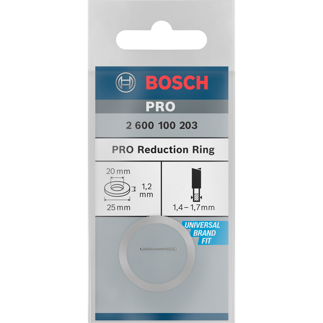 INSATSRING 25/20MM MAX 1.7MM KLINGA