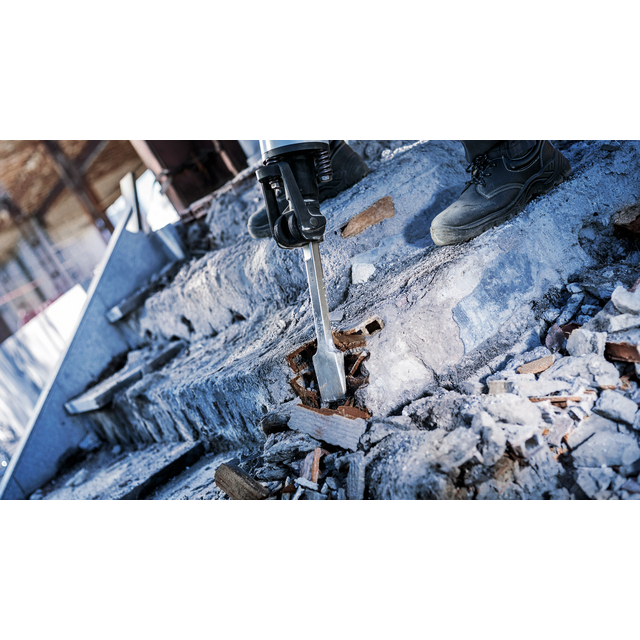 FLATMEJSEL 36X400MM HEX28MM