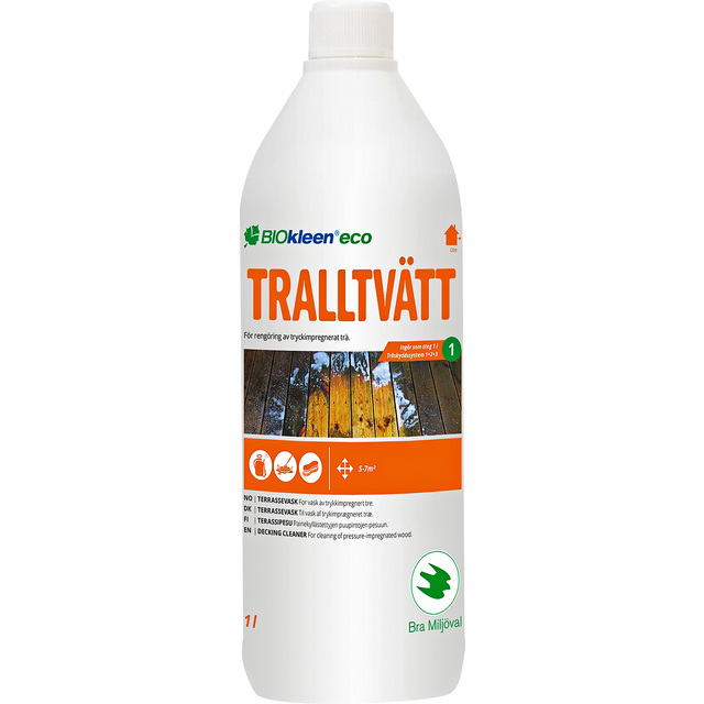 TRALLTVÄTT BIOKLEEN ECO 1L | Beijerbygg Byggmaterial