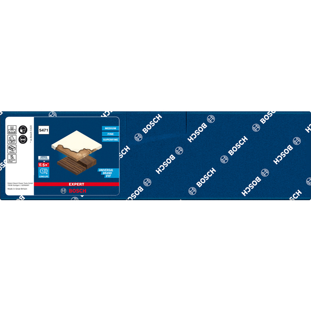 Förpackning med Bosch sticksågblad modeller EXPERT Hardwood, 3-pack.