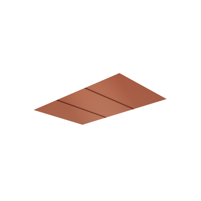 Produktbild föreställande artikeln UNDERTAK UTAN SPOTLIGHT STD BRUNRÖD D955 B1500 från kategorin Undertak