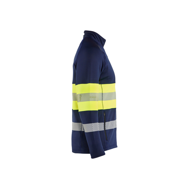 FLEECETRÖJA 4712 2539 VARSEL MARINBLÅ/VARSELGUL XXL | Beijerbygg Byggmaterial