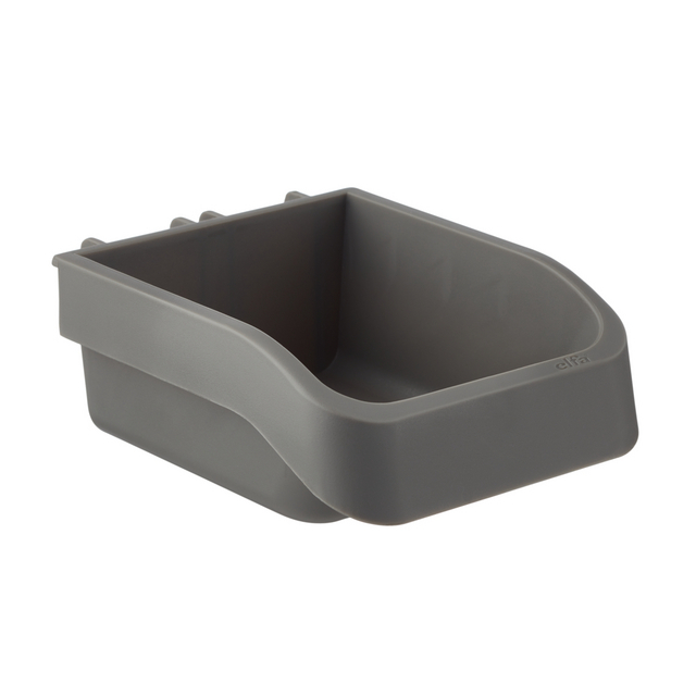 FÖRVARINGSLÅDA LÅG MATTE GREY 109X147X57MM | Beijerbygg Byggmaterial