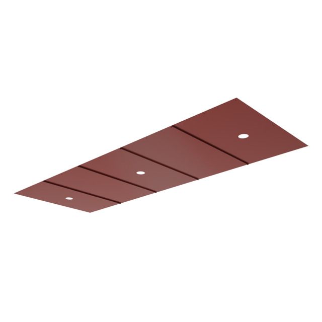 Produktbild föreställande artikeln UNDERTAK FÖR SPOTLIGHT STD MÖRKRÖD D955 B2500 från kategorin Undertak