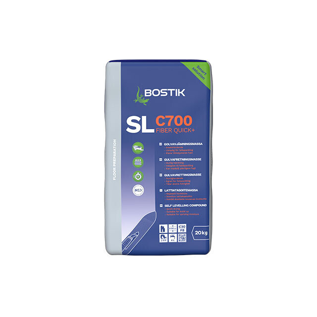 FLYTSPACKEL SL C700 FIBER QUICK+ 20KG | Beijerbygg Byggmaterial