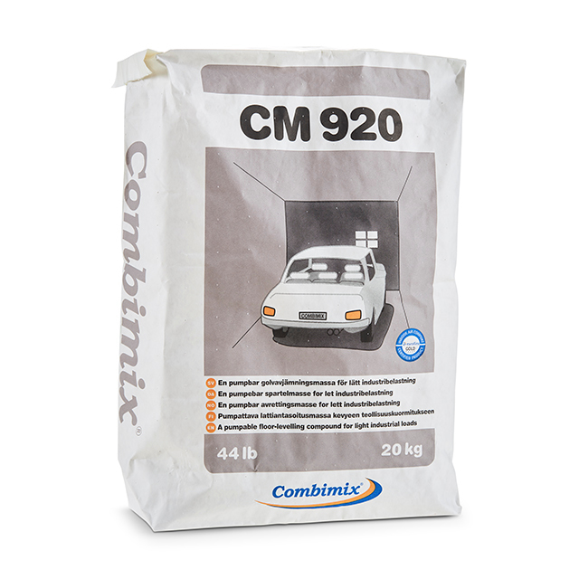 AVJÄMNING INDUSTRI CM 920 20KG 48SÄC/PALL COMBIMIX | Beijerbygg Byggmaterial