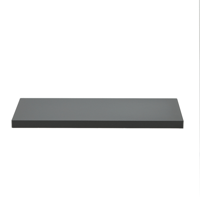 HYLLA TILL ÖVERSKÅP MATTE GREY 546X247X24MM | Beijerbygg Byggmaterial