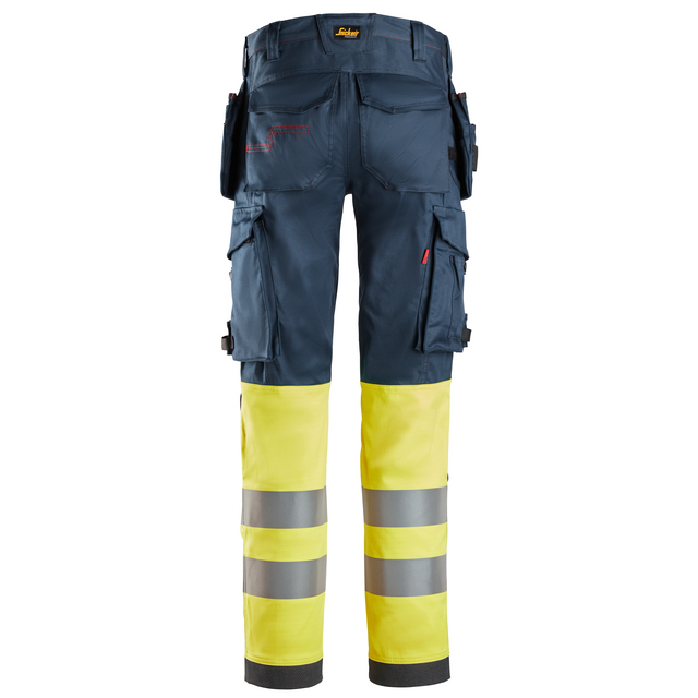 STRETCHBYXA HF KL1 PW NAVY/VARSELGUL STL 124