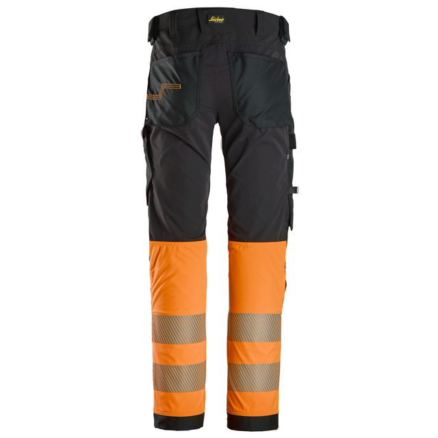 ARBETSBYXA 4-STR HV KL1 SVART/ORANGE STL 154