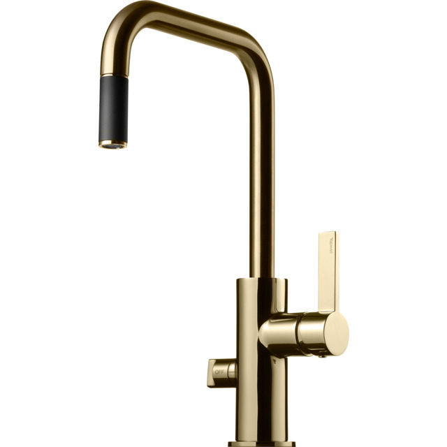 KÖKSBLANDARE LÖPMUTTER 3/8T ARM887 HONEY GOLD